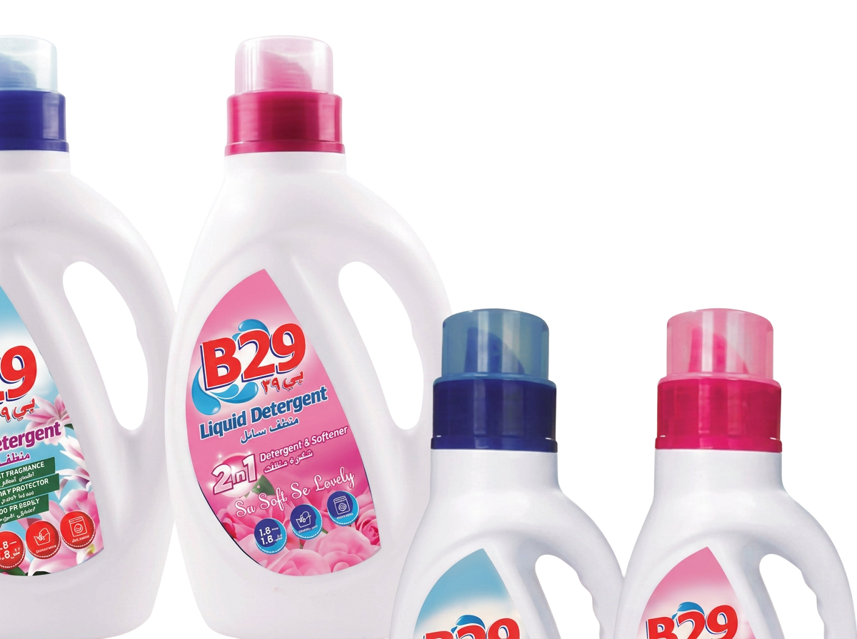 B29 Liquid Detergent — Regular & 2-in-1 Softener — B29